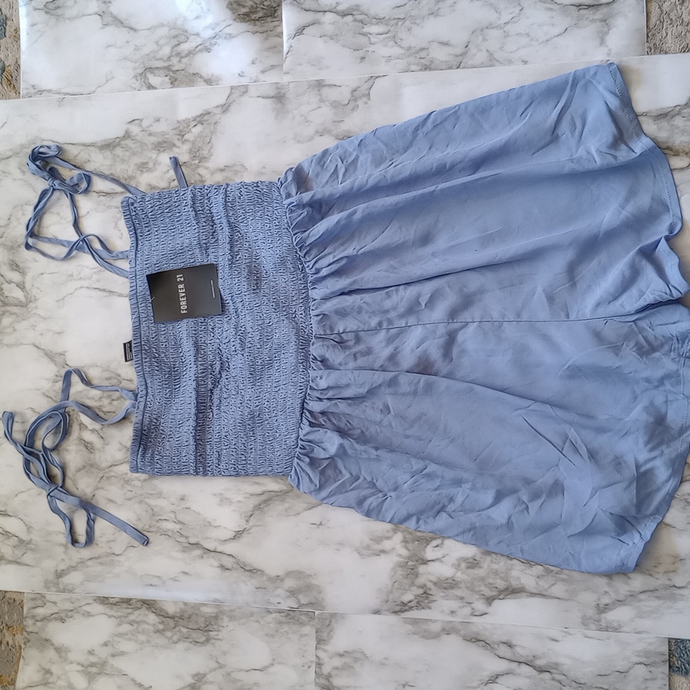 Forever 21 Light Blue Romper, Women's Size Small